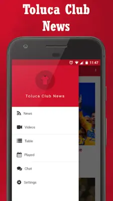 Toluca Club Noticias android App screenshot 0