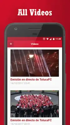 Toluca Club Noticias android App screenshot 4